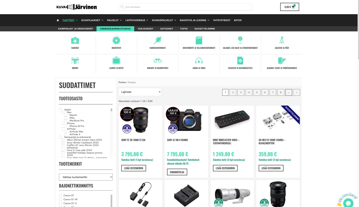 fotoliiga woocommerce